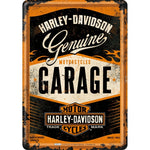 Nostalgic Art Harley-Davidson Garage Blechpostkarte