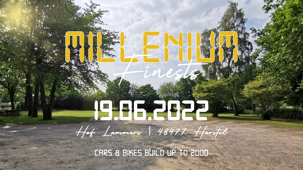 MILLENIUM FINESTS - 19.06.22 - SAVE THE DATE